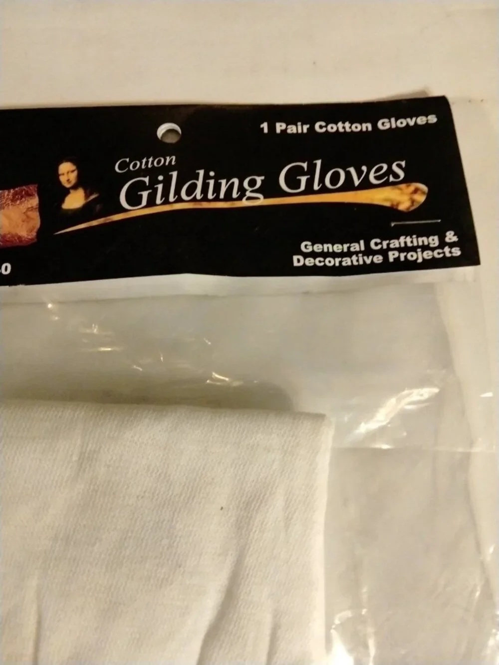 Speedball Mona Lisa Cotton Gilding Gloves 1 Pair